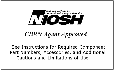 cbrn agent approval label